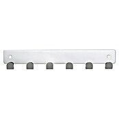Siro Garderobenleiste 1603-240ZN1 (L x B x H: 240 x 41 x 16 mm, Anzahl Haken: 6 Stk., Verchromt poliert) | BAUHAUS
