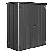 Biohort Geräteschrank (Dunkelgrau Metallic, 0,83 x 1,55 x 1,83 m)