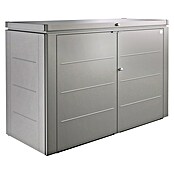 Biohort Garten-Aufbewahrungsbox Highboard 200 (Quarzgrau Metallic, 200 x 84 x 127 cm, Aluminium)