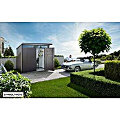 Biohort Gerätehaus (Dunkelgrau Metallic, Doppeltür)