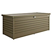 Biohort Garten-Aufbewahrungsbox FreizeitBox 180 (Bronze-Metallic, 181 x 79 x 71 cm, Stahlblech)