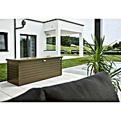 Biohort Garten-Aufbewahrungsbox FreizeitBox 180 (Bronze-Metallic, 181 x 79 x 71 cm, Stahlblech)