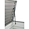 Biohort Garten-Aufbewahrungsbox FreizeitBox 100 (Quarzgrau, 101 x 46 x 61 cm, Stahlblech)