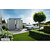 Biohort Gerätehaus (Quarzgrau Metallic, Doppeltür)