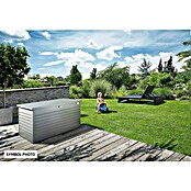 Biohort FreizeitBox Gartenbox 200 (L x B x H: 201 x 79 x 83 cm, Quarzgrau, Stahl) | BAUHAUS