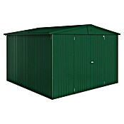 Biohort Gerätehaus Europa (Dunkelgrün, 3 x 3,16 x 2,09 m, Stahlblech)