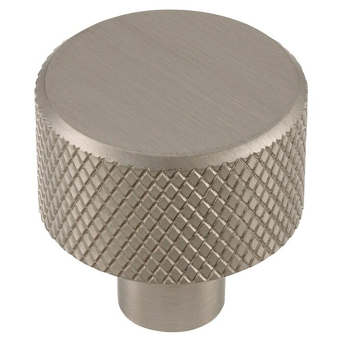 Siro Möbelknopf (Typ Möbelgriff: Knopf, Sonstige, Sonstige, Silber, Breite: 24 mm) | BAUHAUS