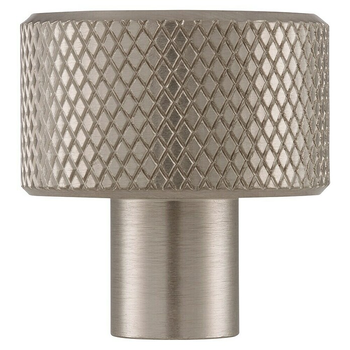 Siro Möbelknopf (Typ Möbelgriff: Knopf, Sonstige, Sonstige, Silber, Breite: 24 mm) | BAUHAUS