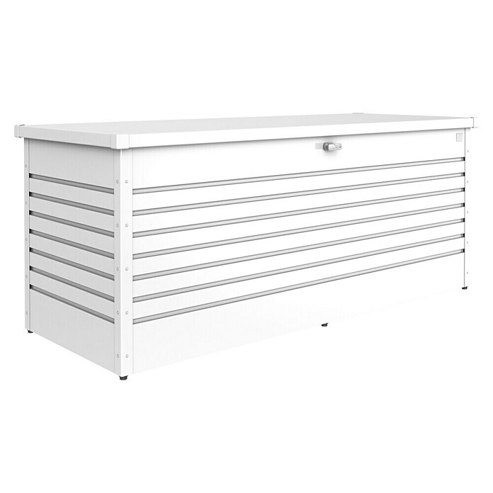 Biohort FreizeitBox Gartenbox 200 (L x B x H: 79 x 201 x 83 cm, Stahl, Weiß) | BAUHAUS