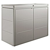 Biohort Garten-Aufbewahrungsbox Highboard 160 (Quarzgrau Metallic, 160 x 70 x 118 cm, Aluminium)