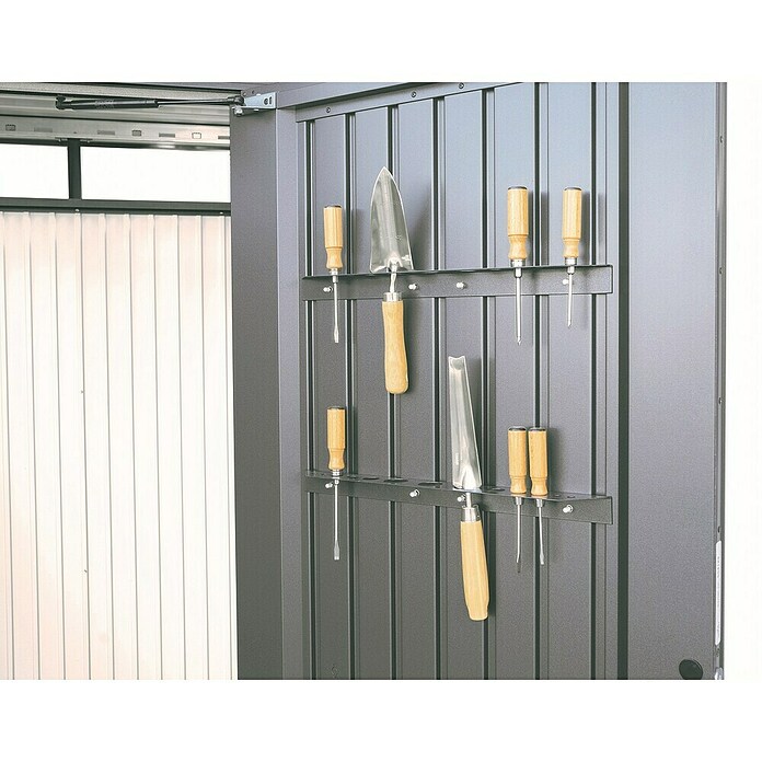Biohort Werkzeughalter (Passend für: Biohort Gerätehaus AvantGarde, Dunkelgrau Metallic, 2 Stk.)