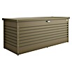 Biohort FreizeitBox Gartenbox 200 (L x B x H: 79 x 201 x 83 cm, Stahl, Bronze-Metallic) | BAUHAUS