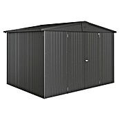 Biohort Gerätehaus Europa (Dunkelgrau Metallic, 2,28 x 3,16 x 2,09 m, Stahlblech)