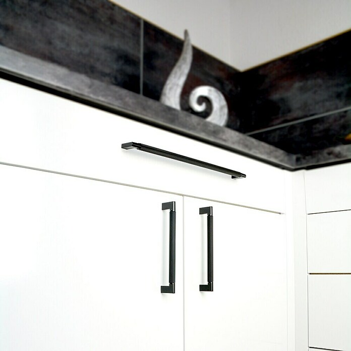 Siro Möbelgriff (Typ Möbelgriff: Bügel, Sonstige, Sonstige, Schwarz, Länge: 142 mm) | BAUHAUS