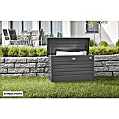 Biohort FreizeitBox Gartenbox 200 (L x B x H: 201 x 79 x 83 cm, Dunkelgrau Metallic, Stahl) | BAUHAUS
