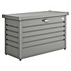 Biohort Garten-Aufbewahrungsbox FreizeitBox 100 (Quarzgrau, 101 x 46 x 61 cm, Stahlblech)