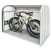 Biohort Garten-Aufbewahrungsbox StoreMax 190 (Silber Metallic, 190 x 97 x 136 cm, Stahlblech)