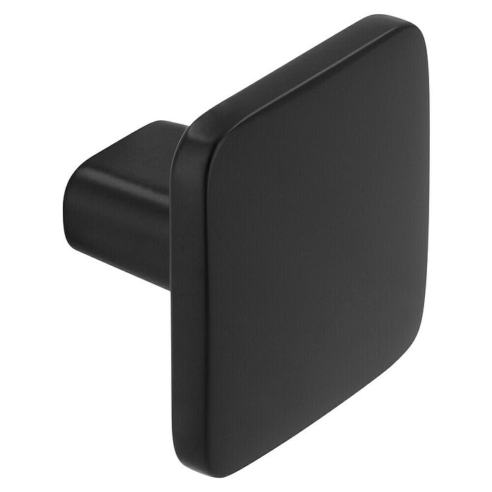 Siro Möbelknopf (Typ Möbelgriff: Knopf, Sonstige, Sonstige, Schwarz, Länge: 33 mm) | BAUHAUS