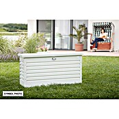 Biohort Garten-Aufbewahrungsbox FreizeitBox 100 (Weiß, 101 x 46 x 61 cm, Stahlblech)