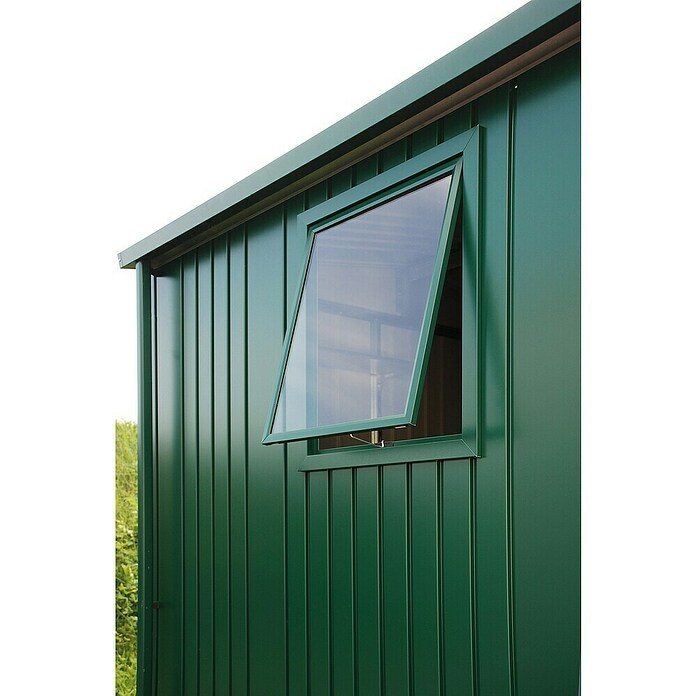 Biohort Fenster-Element (Dunkelgrün, Plexiglas®, Maße Fenster: 50 x 60 cm)