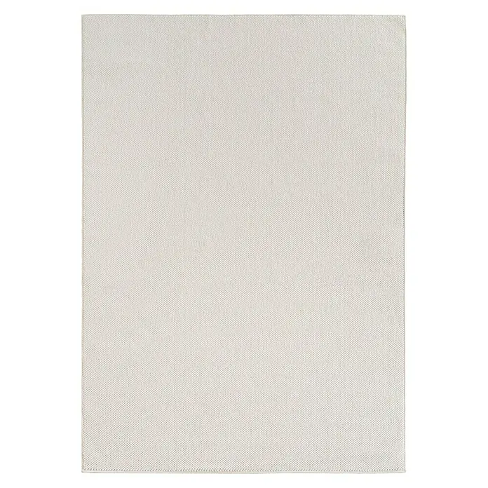 Flachgewebeteppich Helix 2200 - Creme, 150 x 80 cm, 100 % Polyester - Beiger Teppich mit feiner Textur, der Wärme und Eleganz in jeden Raum bringt. Ein stilvolles und funktionales Element für Ihr Zuhause.