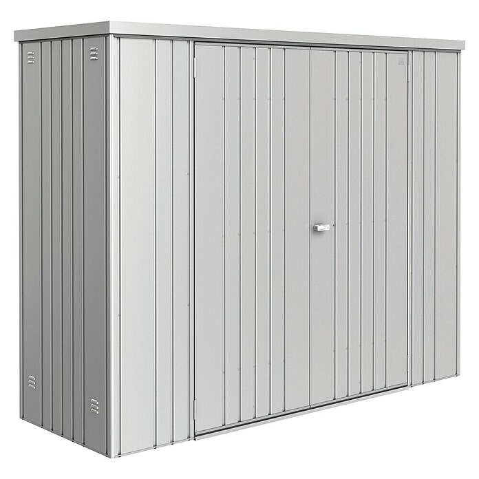 Biohort Geräteschrank (Silber Metallic, 0,83 x 2,27 x 1,83 m)