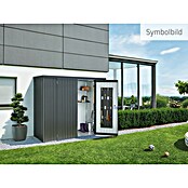 Biohort Geräteschrank (Dunkelgrau Metallic, 0,83 x 2,27 x 1,83 m)