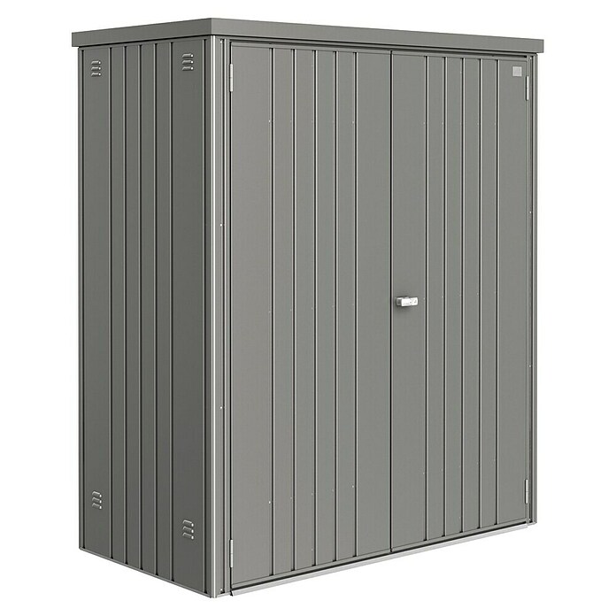 Biohort Geräteschrank (Quarzgrau, 0,83 x 1,55 x 1,83 m)