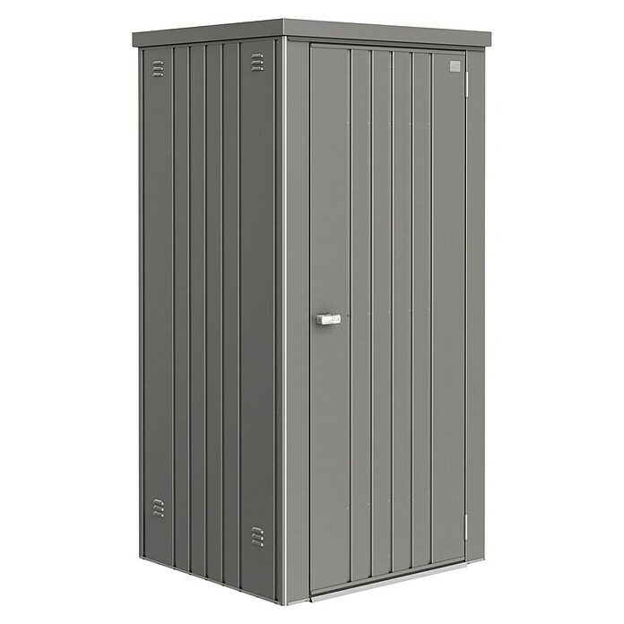 Biohort Geräteschrank Gr. 90 (0,83 x 0,93 x 1,82 m, Quarzgrau Metallic)