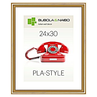 Plastični okvir Pla-Style (24 x 30 cm, Zlatna)