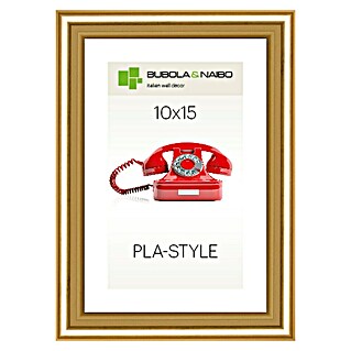 Plastični okvir Pla-Style (10 x 15 cm, Zlatna)