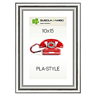 Plastični okvir Pla-Style (10 x 15 cm, Srebrna)
