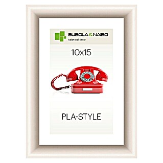 Plastični okvir Pla-Style (10 x 15 cm, Bijela)