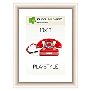 Plastični okvir Pla-Style (13 x 18 cm, Bijela)