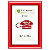Bilderrahmen Pla-Style (Rot, 10 x 15 cm, Kunststoff)