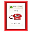 Bilderrahmen Pla-Style (Rot, 13 x 18 cm, Kunststoff)