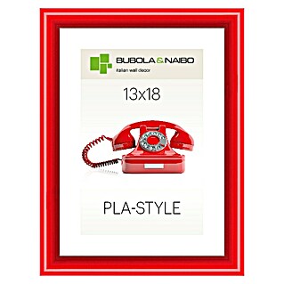 Plastični okvir Pla-Style (13 x 18 cm, Crvena)