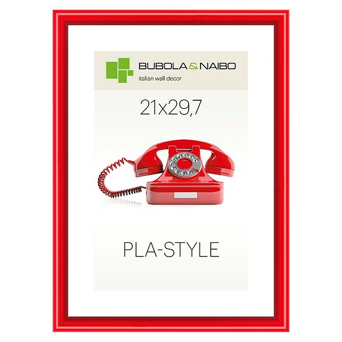 Okvir za slike Pla-Style (Crvena, null, Plastika)