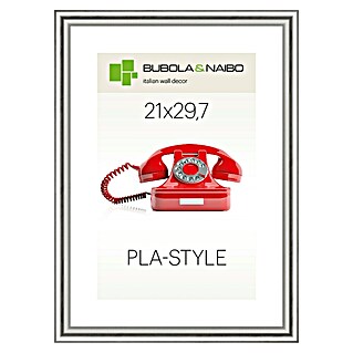 Plastični okvir Pla-Style (DIN A4 / 21 x 29,7 cm, Srebrna)