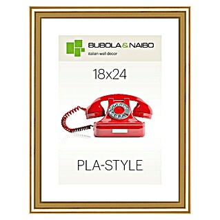 Plastični okvir Pla-Style (18 x 24 cm, Zlatna)