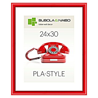 Plastični okvir Pla-Style (24 x 30 cm, Crvena)