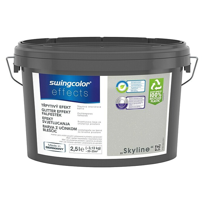 swingcolor Efekt barva Skyline  (2,5 l) | 5903 - Crea  Effektfarben | HADG - Crea Beschichtungen | HAD - Farben | HA - Farben | H - Innendeko/Farben | BAUHAUS