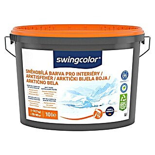 swingcolor Unutarnja disperzijska boja (10 l, Snježno bijela, Prikladno za alergičare)