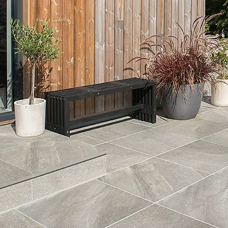 Terrassenfliese Quarzo Tortora