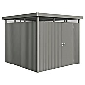 Biohort Gerätehaus HighLine H4 ST (Quarzgrau Metallic, 2,75 x 2,75 m, Einzeltür)