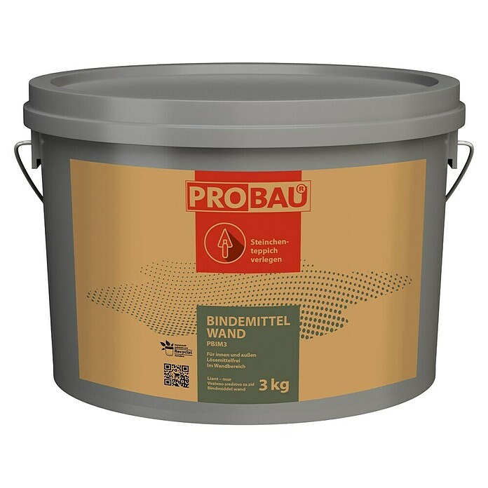 Probau Bindemittel Wand (3 kg, Geeignet für: Steinchenteppich)