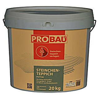 Probau Steinchenteppich Marmorkiesel, 2-4 mm (Nebelgrau, 20 kg)
