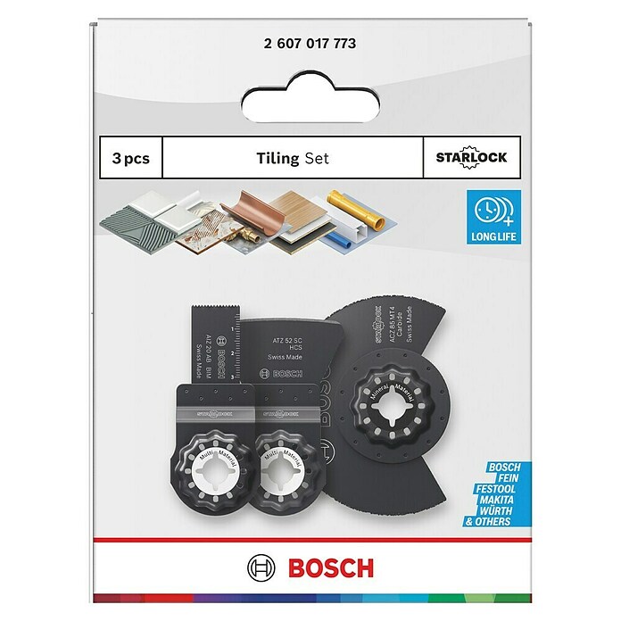 Bosch Sägeblätter Starlock (STARLOCK-System, 3 -tlg.) | BAUHAUS