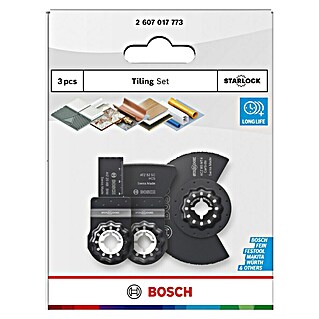 Bosch Sägeblätter Starlock (STARLOCK-System, 3 -tlg.)