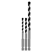Bosch Set svedrov HEX-5  (3 kos) | 2546 - Bohrer Stein, Beton | BCDA - Zubeh Bohrm/Bohrhämmer/Akkumasch | BCD - Maschinenzubehör | BC - Maschinenzubehör | B - Werkz/Masch/Maschzubeh/Auto | BAUHAUS